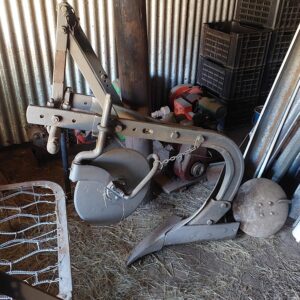 Single furrow plough